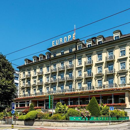 Grand Hotel Europe Lucerne Екстер'єр фото