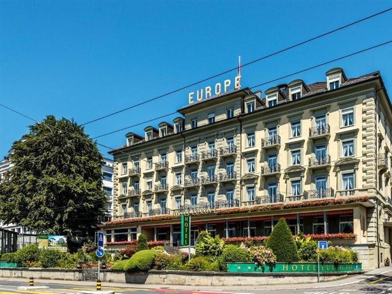 Grand Hotel Europe Lucerne Екстер'єр фото