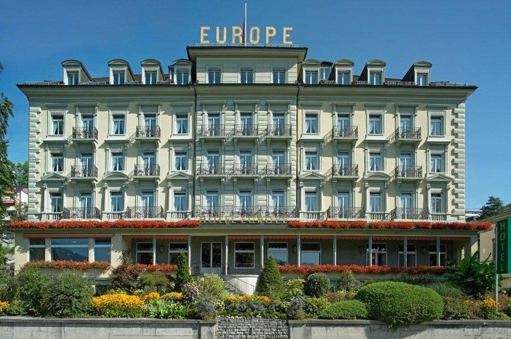 Grand Hotel Europe Lucerne Екстер'єр фото